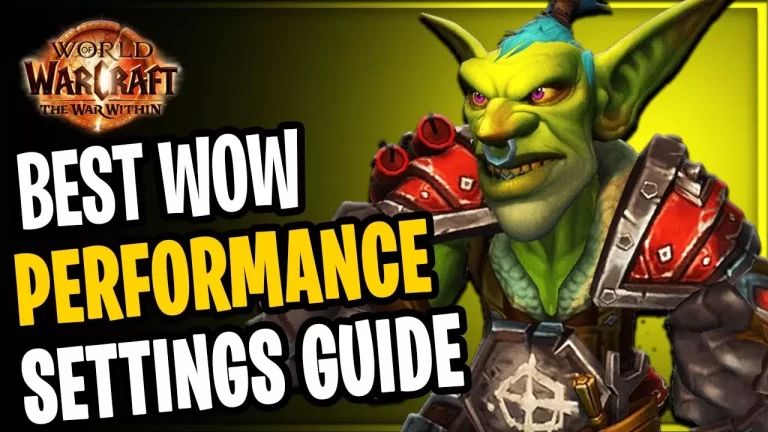 WoW Settings Optimization