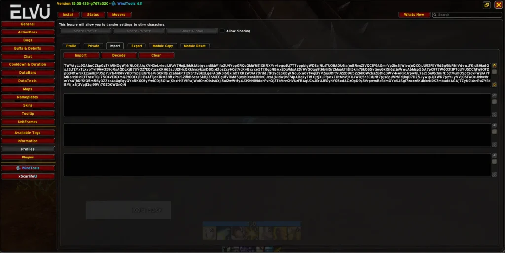 xScarlifeUI Healer Import