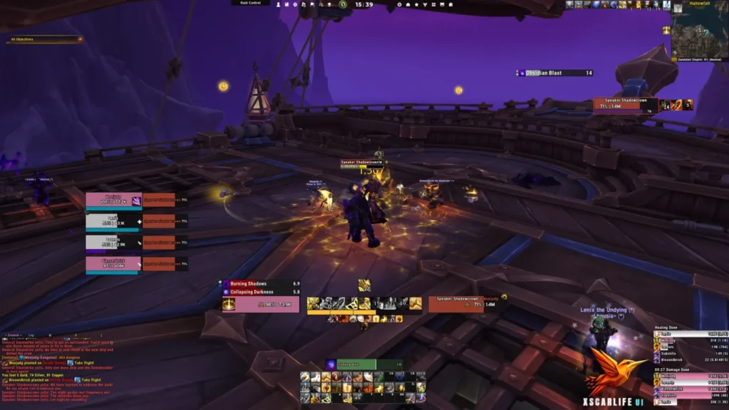 xScarlifeUI ElvUI profile on a Paladin