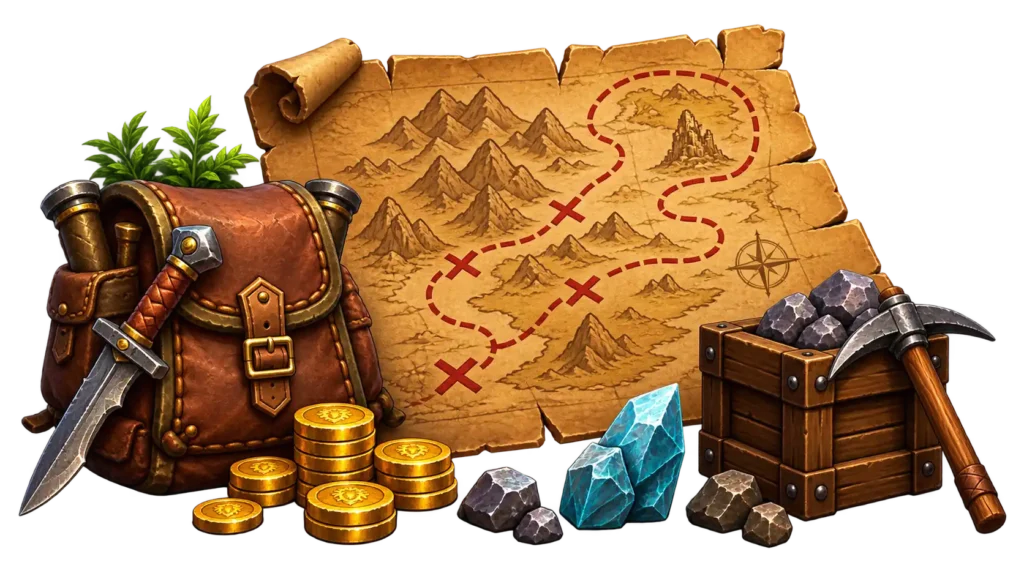 Treasure Hunt Gear