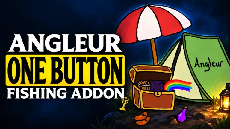 Angleur one button fishing addon