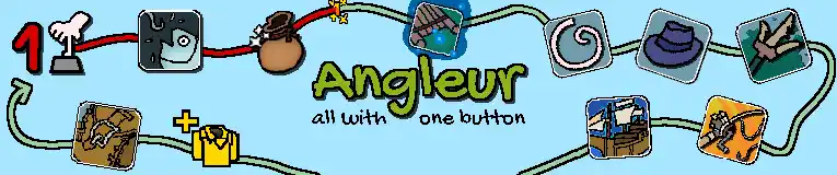 Angleur addon for World of Warcraft with one-button fishing tools