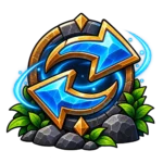 Crystal sync emblem representing a consistent interface for every class